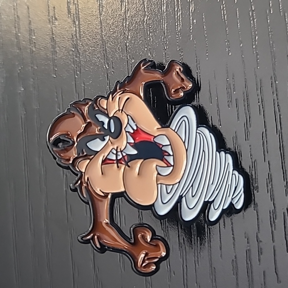 Warner Bros. Looney Toons Tazmanian Devil Enamel Pin